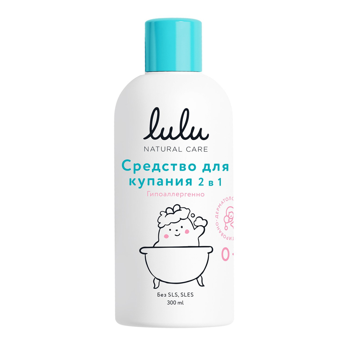 Средство для купания 2в1 LULU 300мл