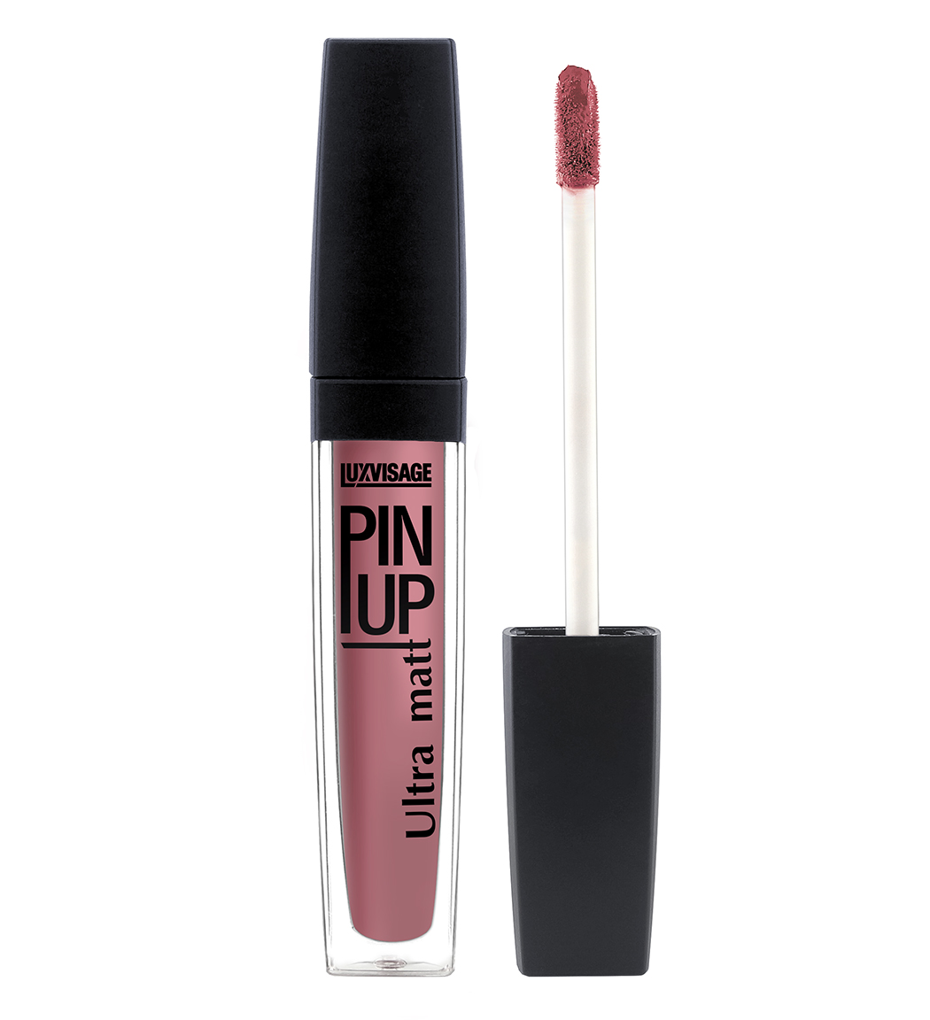 Блеск для губ LUXVISAGE Pin Up Ultra Matt матовый финиш, стойкая формула т.40