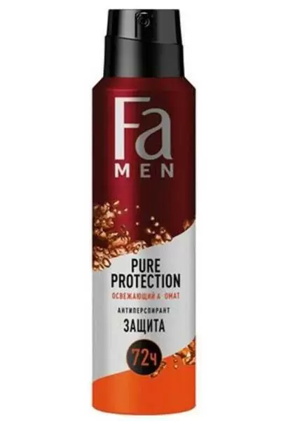 Дезодорант-спрей Fa Men «Pure Protection» с ароматом гуараны, 150 мл