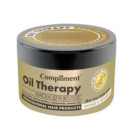 Маска для волос Compliment «Oil Therapy», с маслом арганы, 500 мл