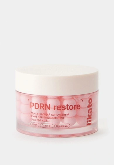 Крем для лица капсульный LIKATO PROFESSIONAL PDRN Restore увлажняющий, для поддержания барьера кожи, 65 мл