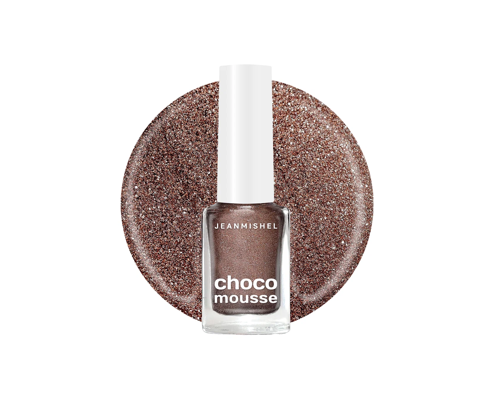 Лак для ногтей JEANMISHEL Choco Mousse 6мл, тон 469 какао шиммер