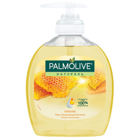 Жидкое мыло Palmolive Натурэль мед, 300 мл