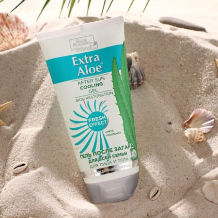 Гель после загара для всей семьи Extra Aloe для лица и тела SPF 6 150мл