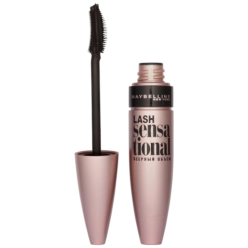 Тушь для ресниц MAYBELLINE Lash Sensational черная, 10мл
