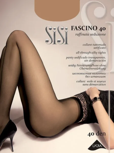 Колготки женские SiSi Fascino 40 den , размер 4, цвет diano