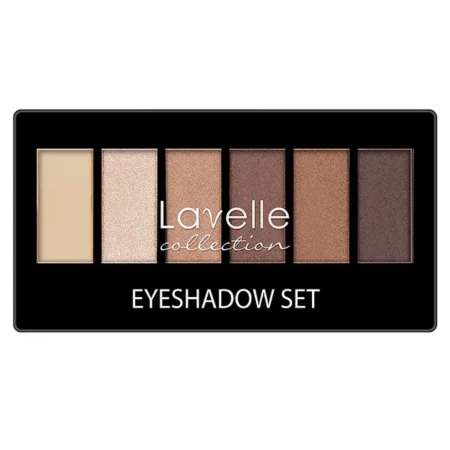 Тени для век LAVELLE COLLECTION Eyeshadow Set шесть цветов, тон 01