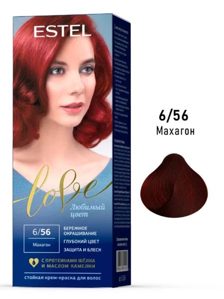 Крем-краска для волос ESTEL Love 6/56 Махагон