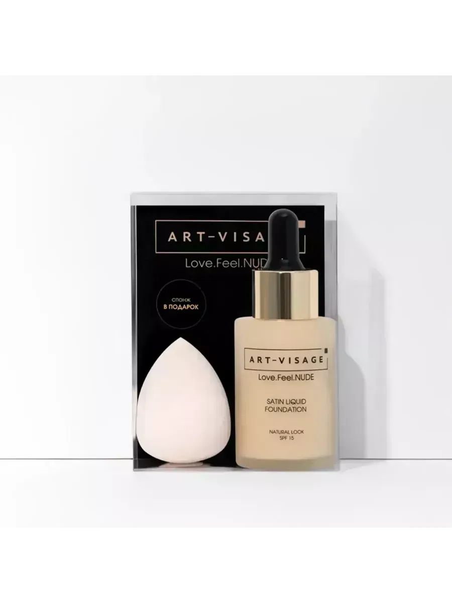 Тональный крем ART-VISAGE Love.Feel.NUDE с сатиновым финишем 34мл, т.404