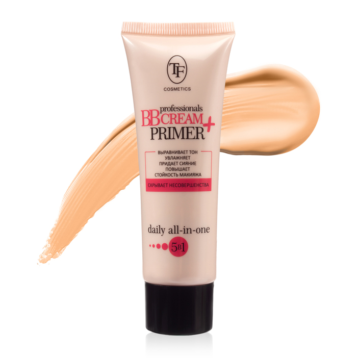 Тональный крем для лица TRIUMPH BB Cream+Primer 5в1 т.03