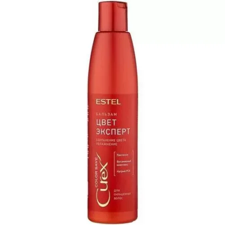 Бальзам для окрашенных волос Estel Curex Color Save «Цвет-эксперт», 250 мл