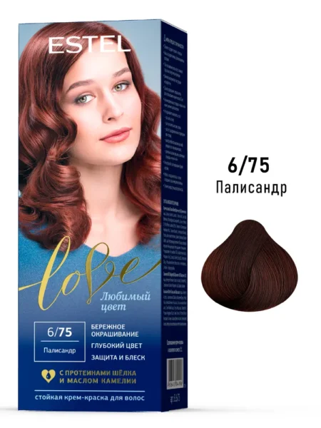 Крем-краска для волос ESTEL Love 6/75 Палисандр